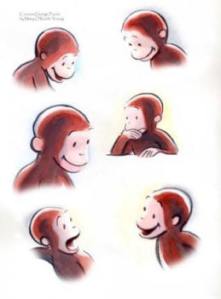 Curious George's Faces2cmp